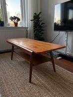 Mid Century Teak Salontafel, Huis en Inrichting, Tafels | Salontafels, Ophalen, 100 tot 150 cm, Teakhout, 50 tot 100 cm