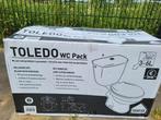 Toledo wc pack, vaste pot.  Nieuw in doos, Doe-het-zelf en Verbouw, Sanitair, Ophalen, Nieuw, Toilet