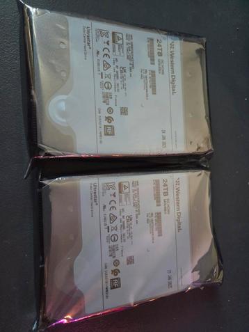 Western Digital 24TB Enterprise HDD - Nieuw/sealed beschikbaar voor biedingen