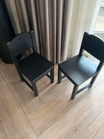 Zwarte Kinderstoelen Ikea Sundvik - Set van 2, Ophalen, Gebruikt, Stoel(en)