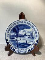 Delfts blauw crisisbord 1933 Porceleyne Fles handgeschilderd, Verzenden