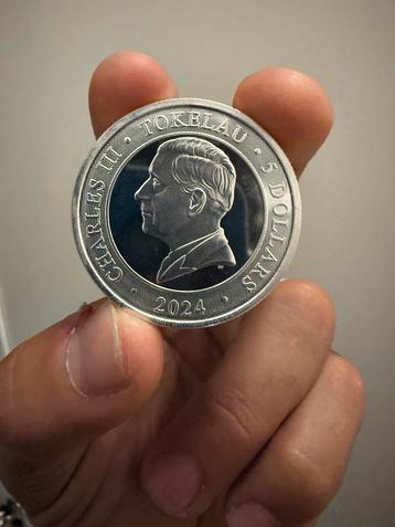 Tokelau 2024 Zilveren Munt beschikbaar voor biedingen
