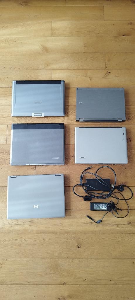 5 Laptops Diverse merken Hp Dell Acer Asus 15 Inch Zie Adv, Computers en Software, Windows Laptops, Gebruikt, 15 inch, 2 tot 3 Ghz