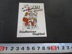 sticker EHV Eindhovens Dagblad Een complete krant, Verzamelen, Ophalen, Zo goed als nieuw, Bedrijf of Vereniging