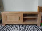 Eikenhouten TV Meubel / TV Kast, Ophalen, 100 tot 150 cm, Eikenhout, Zo goed als nieuw
