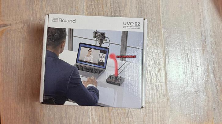 Roland UVC-02 Livestreaming, Audio, Tv en Foto, Professionele Audio-, Tv- en Video-apparatuur, Nieuw, Audio, Ophalen of Verzenden