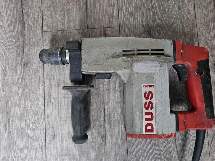 Duss Klopboormachine SDS - Krachtig en Betrouwbaar!, Doe-het-zelf en Verbouw, Gereedschap | Boormachines, Gebruikt, Boor- en/of Breekhamer