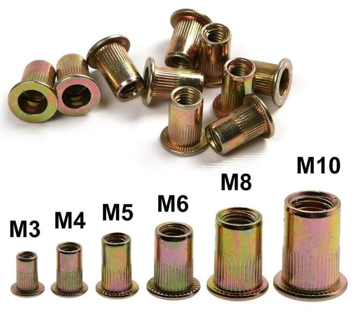 Blindklinkmoeren assortiment (150-delig), Auto diversen, Overige Auto diversen, Verzenden