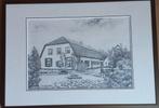 Tekening boerderij Heijmans in Rosmalen, Antiek en Kunst, Kunst | Tekeningen en Foto's, Ophalen
