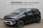 Opel Crossland 1.2 Turbo Elegance Mooie en luxe hoogzitter m, Auto's, 12 maanden, Gebruikt, Zwart, 1199 cc