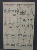 antieke affiche cataloog art deco lusters lampen muller 1a, Verzenden