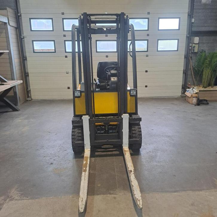 Nette Heftruck Jungheinrich EFG 16 elektrisch duplo mast, Zakelijke goederen, Machines en Bouw | Heftrucks en Intern transport