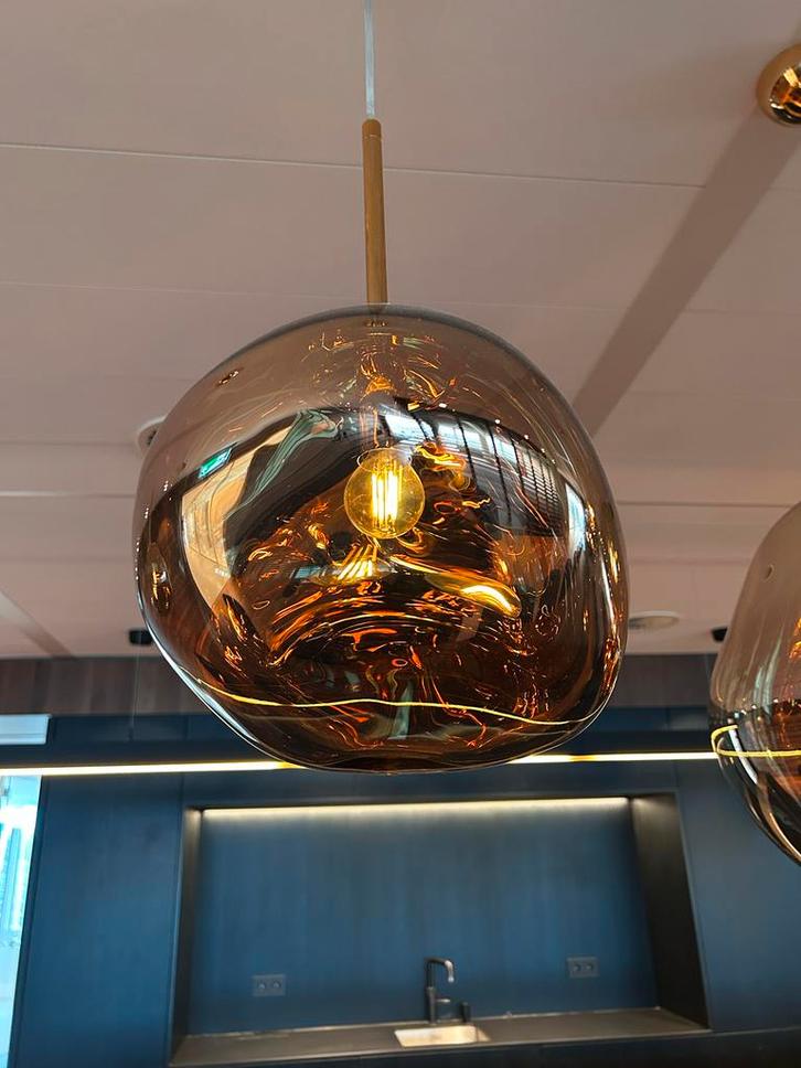 Tom Dixon Melt Hanglampen - Koopje!, Huis en Inrichting, Lampen | Hanglampen, Zo goed als nieuw, 50 tot 75 cm, Kunststof, Ophalen