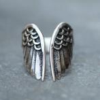 Engelen vleugels ringen • Angel wings • Bescherming, Ophalen of Verzenden, Nieuw, Zilver, Dame