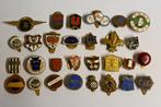 29 x knoopsgat speld lapel pin emaille sport auto club etc, Ophalen of Verzenden, Zo goed als nieuw, Overige onderwerpen, Speldje of Pin