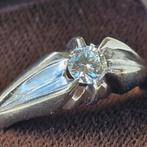 Tiffany style ring met steen ongemerkt, IJzer of Staal, Ophalen of Verzenden, Zo goed als nieuw, Dame