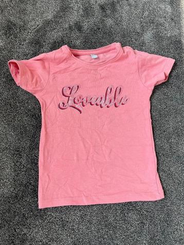 Roze shirtje Wibra maat 86 beschikbaar voor biedingen