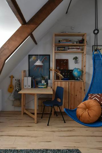 Ivar stellingkast met bureau/klaptafel - afbeelding 3