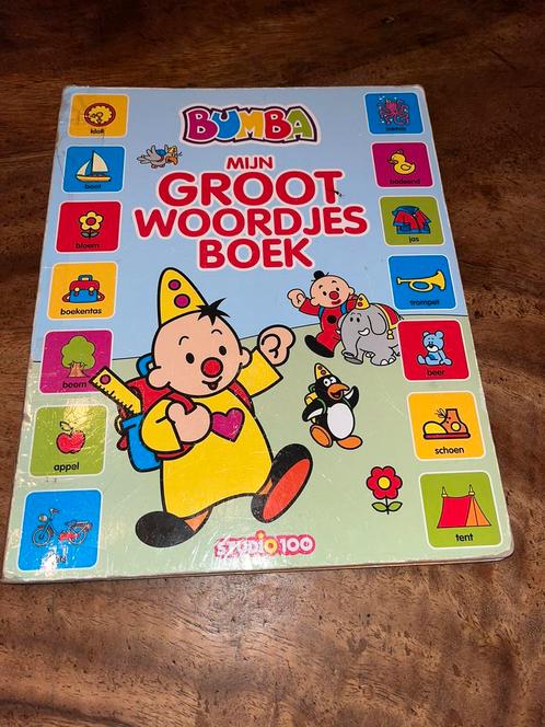 Leesboek BUMBA Mijn groot woordjesboek, zoekboek, Boeken, Kinderboeken | Baby's en Peuters, Zo goed als nieuw, 1 tot 2 jaar, Uitklap-, Voel- of Ontdekboek