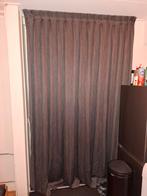 Grijze Overgordijn - Verduisterend, Huis en Inrichting, Stoffering | Gordijnen en Lamellen, Gebruikt, 100 tot 150 cm, 200 cm of meer