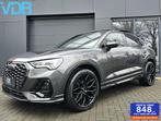Audi Q3 Sportback 35 TFSI S-Line BLACK EDITION PANO LAGE KM!, 15 km/l, 1498 cc, Zwart, 4 cilinders