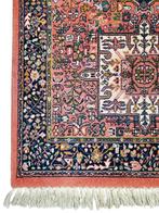 Vintage Perzisch wol vloerkleed Karaja loper orange 70x228cm, Huis en Inrichting, Persian Perzisch vintage oosters hype, Crème