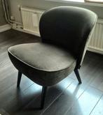 Woood sara fauteuil vervet warm green, Huis en Inrichting, Stoelen, Ophalen, Overige kleuren, Stof, Eén