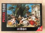 Legpuzzel anatolian 1500 stukjes compleet., Ophalen, 500 t/m 1500 stukjes, Zo goed als nieuw, Legpuzzel