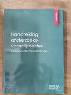 Handreiking onderzoeksvaardigheden, Boeken, Studieboeken en Cursussen, Ophalen of Verzenden, Zo goed als nieuw