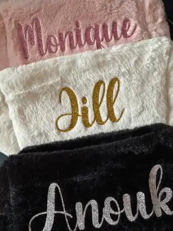 Toilettasje met naam / Makeup tasje beschikbaar voor biedingen
