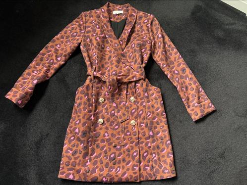 Josh V panterprint jasje jurk maat S 36/38 als nieuw, Kleding | Dames, Jasjes, Kostuums en Pakken, Zo goed als nieuw, Jasje, Maat 36 (S)