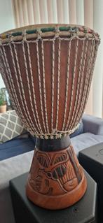 Afrikaanse Djembé hand made, Muziek en Instrumenten, Drumstellen en Slagwerk, Ophalen, Gebruikt, Overige merken