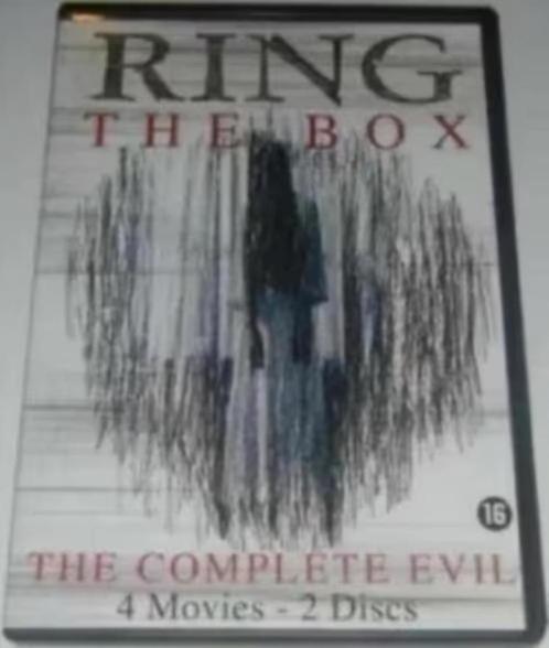 Ring / The Complete Evil - (2-DVD box, met 4 films), Cd's en Dvd's, Dvd's | Horror, Zo goed als nieuw, Vanaf 16 jaar, Ophalen of Verzenden
