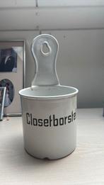 Emaille Houder wc, Closetbrostel, Ophalen of Verzenden