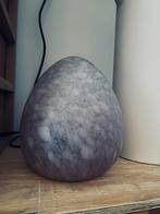 W.L.P. Paarse EGG Lamp 1980’s, Ophalen of Verzenden, Zo goed als nieuw, Glas, Minder dan 50 cm