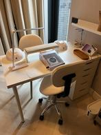 Nagelstudio benodigdheden, mani en pedicure-spa, Beige, Ophalen of Verzenden, Zo goed als nieuw, Handen en Nagels
