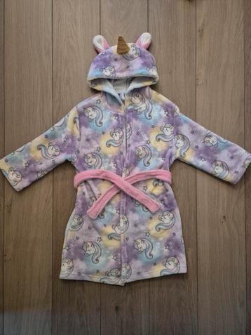 Badjas ochtendjas unicorn eenhoorn mt 98/104
 beschikbaar voor biedingen