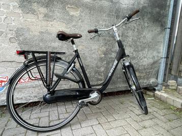 Gazelle Orange C7+ Dames zwart bruin 53cm 2014 beschikbaar voor biedingen