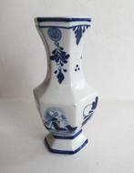 Vintage Delfts blauw porseleinen vaasje., Ophalen of Verzenden