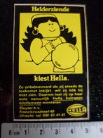 sticker helderziende kiest hella logo sluyter utrecht, Verzamelen, Verzenden, Zo goed als nieuw, Merk