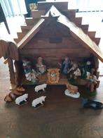 Kerststalletje 40 breed 26 hoog, Diversen, Kerst, Ophalen of Verzenden, Zo goed als nieuw