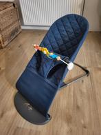 BabyBjorn Bliss Wipstoel Blauw met Speeltje, Ophalen