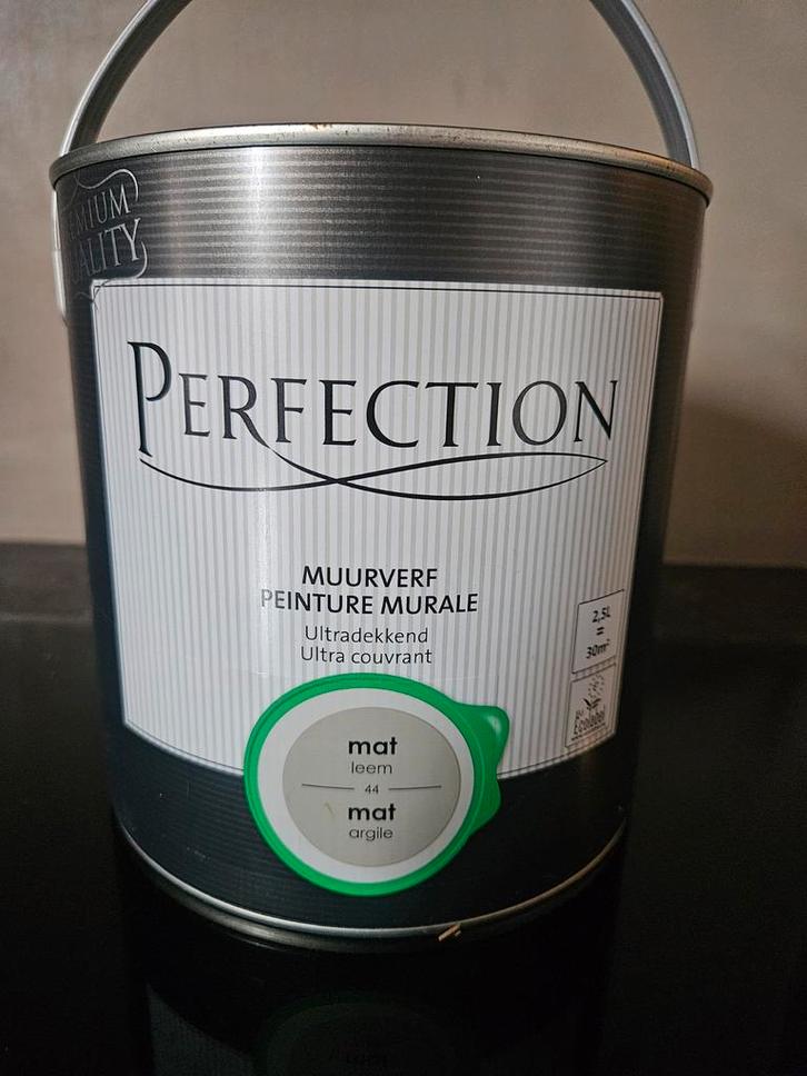 Leemkleur Verf - 2.5 & 5 Liter Nieuw!, Doe-het-zelf en Verbouw, Verf, Beits en Lak, Ophalen