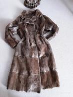 Prachtige bont jas met bont hoedje., Ophalen, Gedragen, Bruin