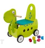 Dino loopwagen/vormenstoof, Ophalen, Zo goed als nieuw