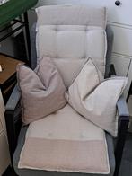 Set van 4 kussens voor schommelstoel, Ophalen, Gebruikt, Kleed of Kussen