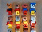 Partij Lego Fabuland poppetjes. Jaren 80, Lego, 33 Bath Road, Slough, UK, Lego, Ophalen of Verzenden