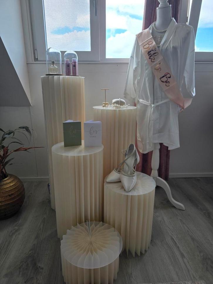 Bruiloft verhuur, Kleding | Dames, Trouwkleding en Trouwaccessoires, Zo goed als nieuw, Accessoires, Ophalen