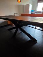 Mooie Mangohouten Eettafel (2024) 220x100 - Zwart, Huis en Inrichting, Tafels | Eettafels, Ophalen, Rechthoekig, 50 tot 100 cm