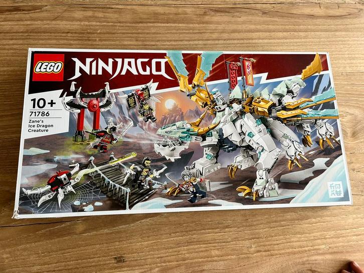 Lego Ninjago IJsdraak 71786 - Complete Set, Kinderen en Baby's, Speelgoed | Duplo en Lego, Zo goed als nieuw, Lego, Complete set